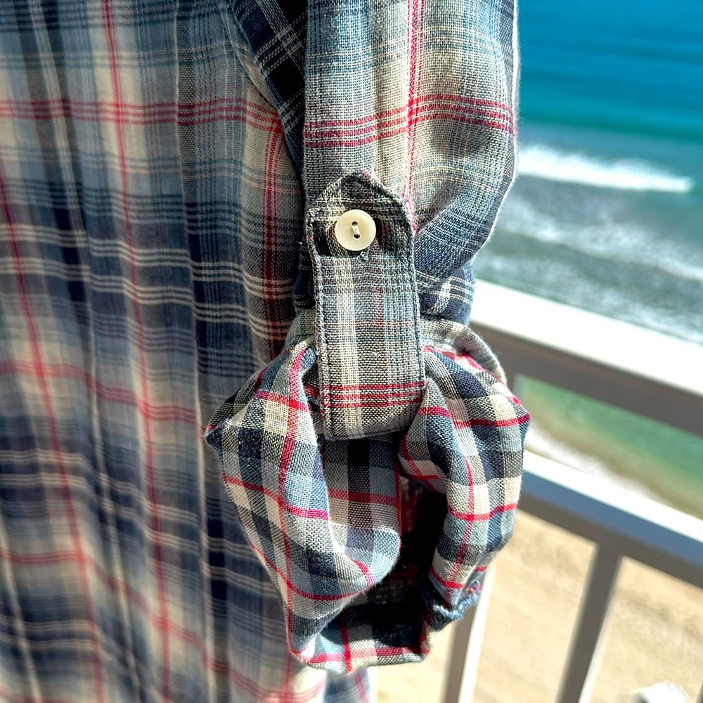 MAX STUDIO PLAID DRESS - Picture 6 of 9